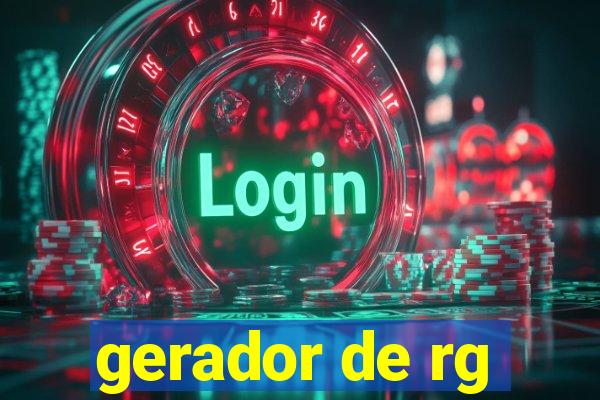 gerador de rg